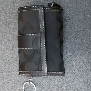 Coach Black Wallet